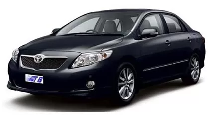 Corolla Preto - Aluguel de Médio Porte